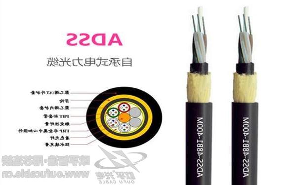 吴忠市欧孚24芯ADSS光缆厂家价格批发 国标光缆-质量保证